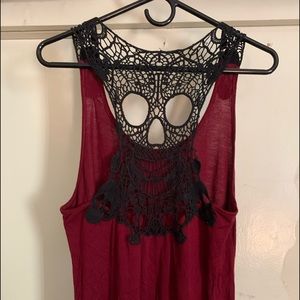 Cranberry Tank Top